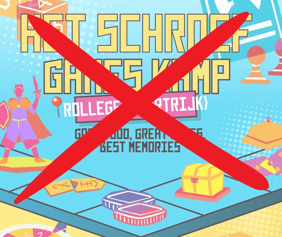 Schroefkamp 2026 geannuleerd