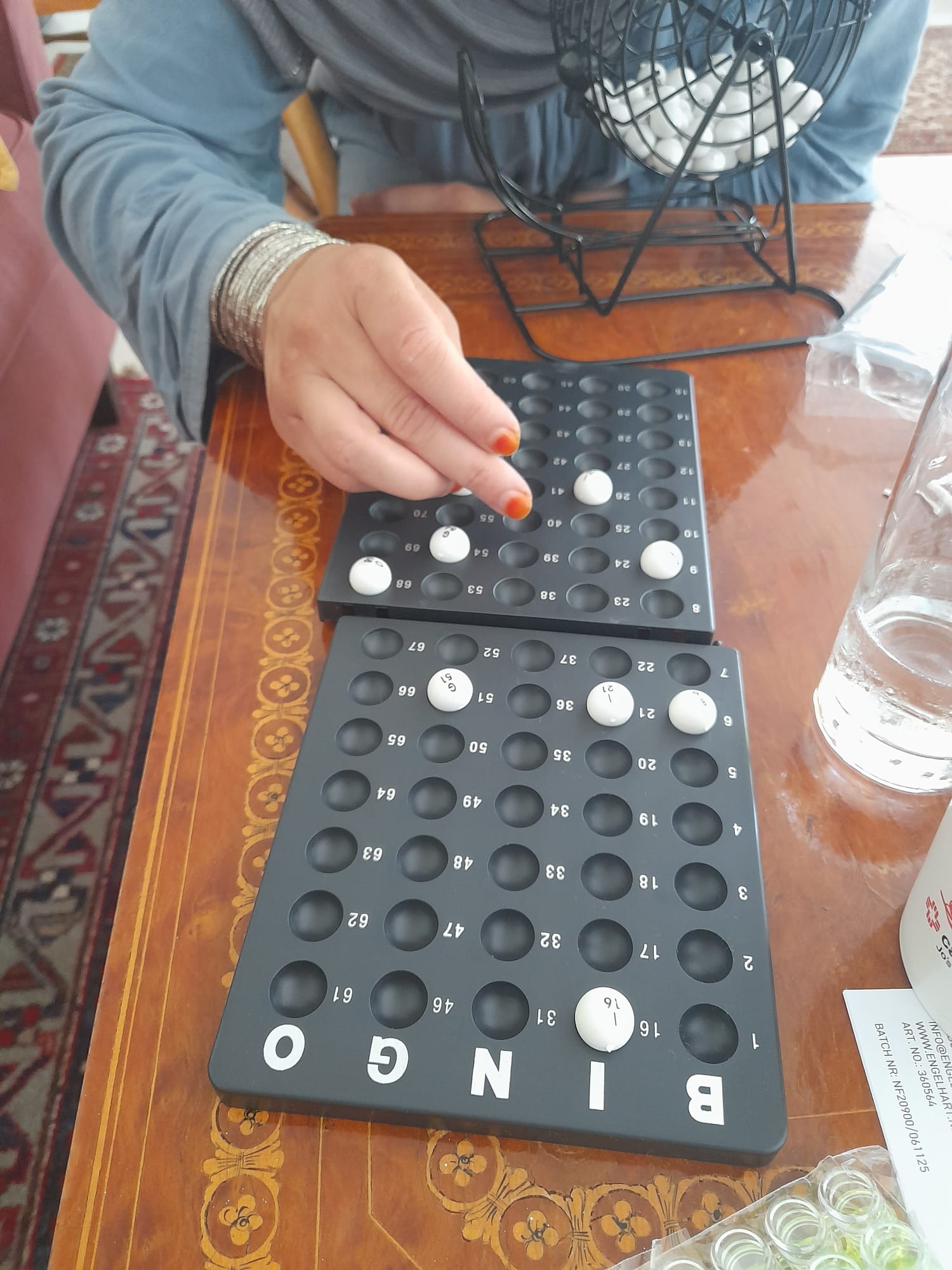 Bingo in Jo's plek