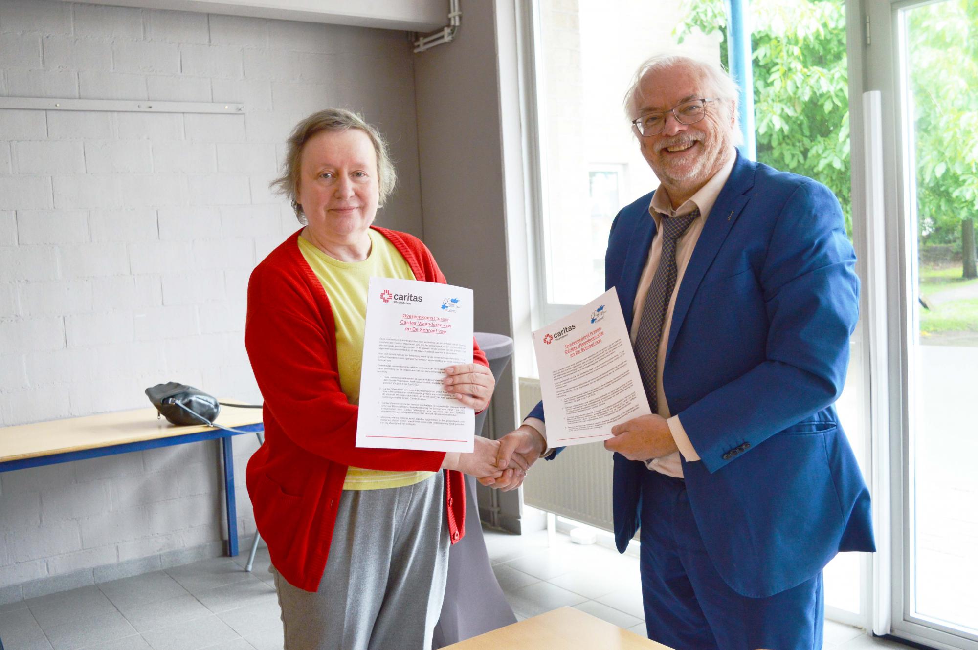 Martine Van Hemelrijk en Dominic Verhoeven