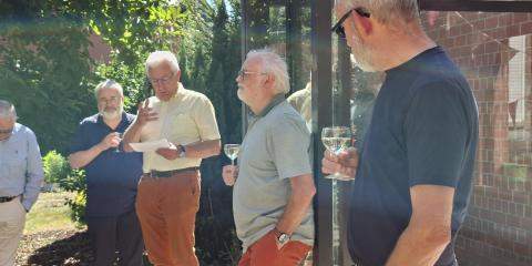 Viering Dominic Verhoeven 30 jaar in dienst