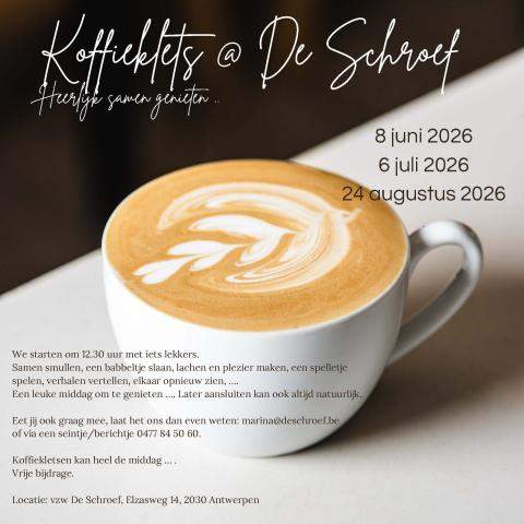 Koffieklets De Schroef